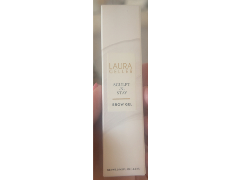 Laura Geller Sculpt-n-Stay Brow Gel, Clear, 0.142 fl oz/4.2 mL