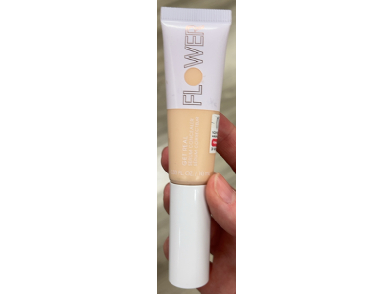 Flower Beauty Get Real Serum Concealer, Ivory, 0.33 fl oz/10 mL