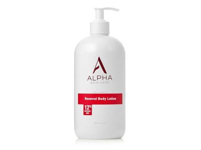 Alpha Skin Care Renewal Body Lotion, 12% Glycolic AHA, 23 oz/652 g