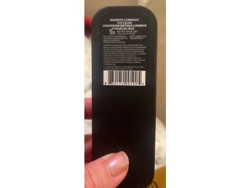 Nudestix Magnetic Luminous Eye Color, Angel, 0.10 oz/2.8 g