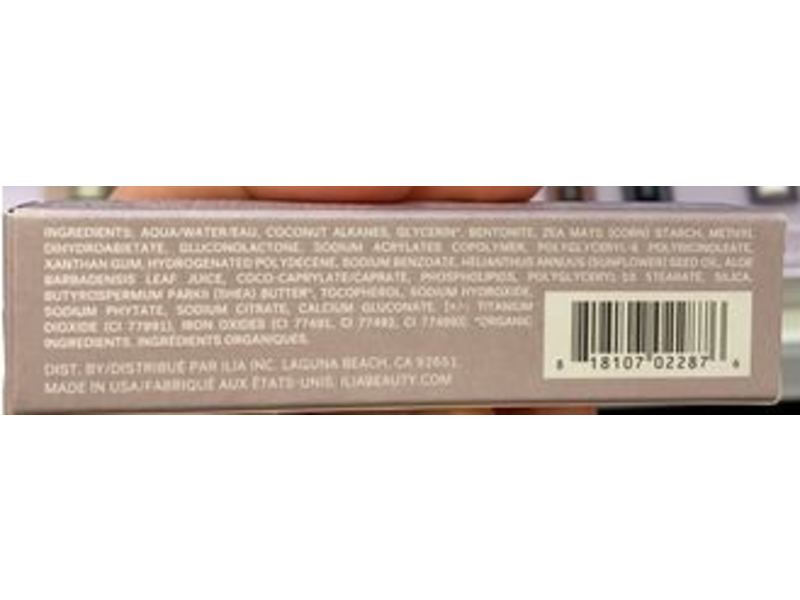 Ilia Essential Brow Natural Volumizing Brow Gel, Medium Brown, 0.13 fl oz/3.8 mL