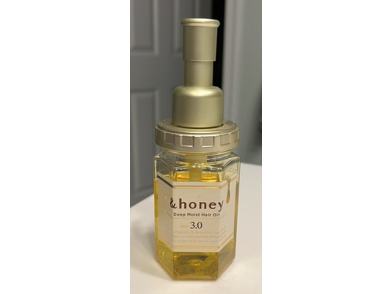 & Honey Deep Moist Hair Oil, Step 3.0, 3.4 fl oz/100 mL