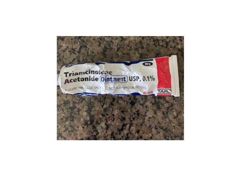 Triamcinoine Actonide Ointment USP 0.1%, 80 g Taro Pharmaceuticals (RX)