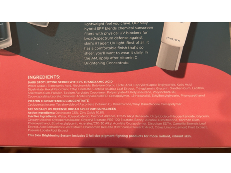 Vi Derm Skin Brightening System Kit