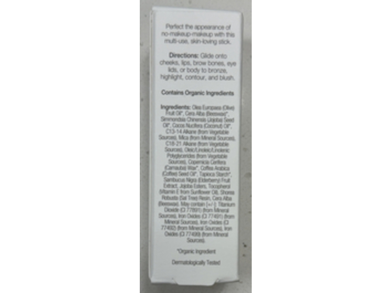 Ogee Sculpted Face Stick, Obsidian Matte Deep Bronze, 0.26 oz/8