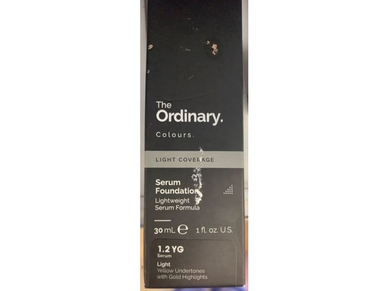The Ordinary Serum Foundation, Light 1.2 Yg, 1 fl oz/30 mL