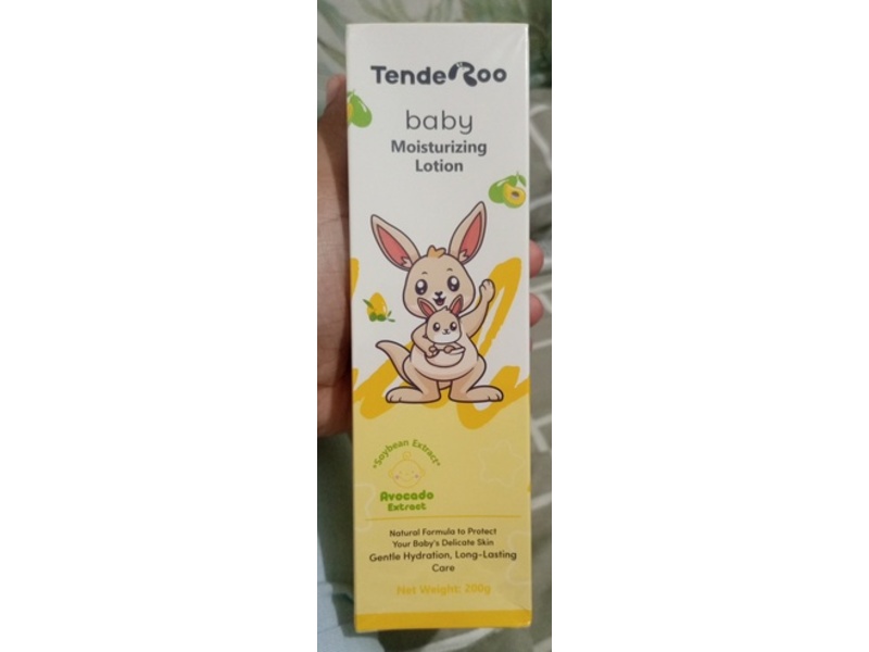 Tenderoo Baby Moisturizing Lotion, Soybean Extract + Avocado Extract, 200 g