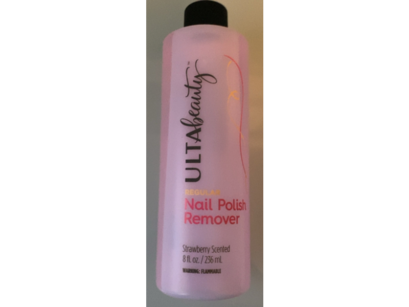 Ulta Beauty Nail Polish Remover, Strawberry, 8 fl oz/236 mL
