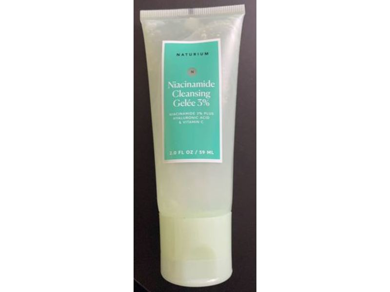 Naturium Niacinamide Cleanser Gel, 2 fl oz/59 mL