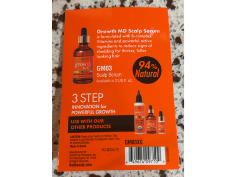 Red kiss Growth Md Scalp Md Scalp Serum, 0.13 fl oz/4 mL