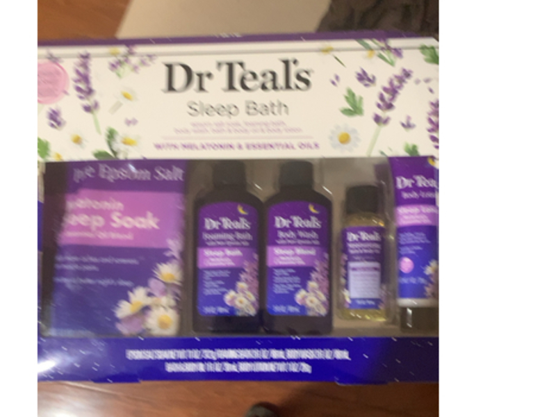 Dr Teal's Melatonin Sleep Bath Gift Set