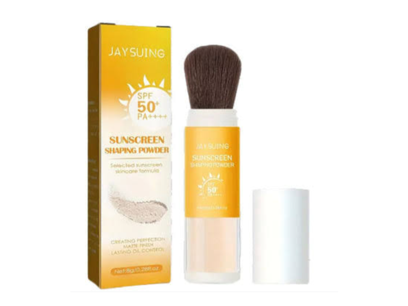 Jaysuing Sunscreen Shaping Powder, SPF 50+ PA++++, 0.28 oz/8 g