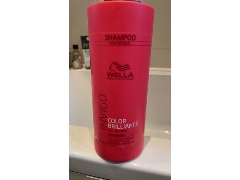 Wella Professional Invigo Color Brilliance Shampoo With Lime Caviar 10.1 oz