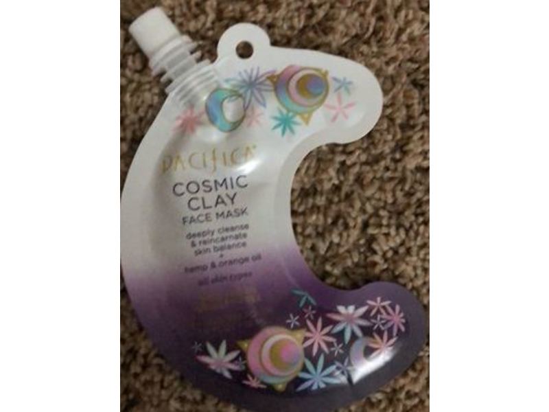 Pacifica Cosmic Clay Face Mask, 1.18 fl oz/35 mL