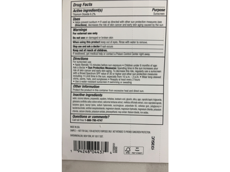 Bare Minerals Complexion Rescue Tinted Moisturizer Set, SPF 30, Vanilla 02 + Natural 05 + Tan 07 + Chestnut 09