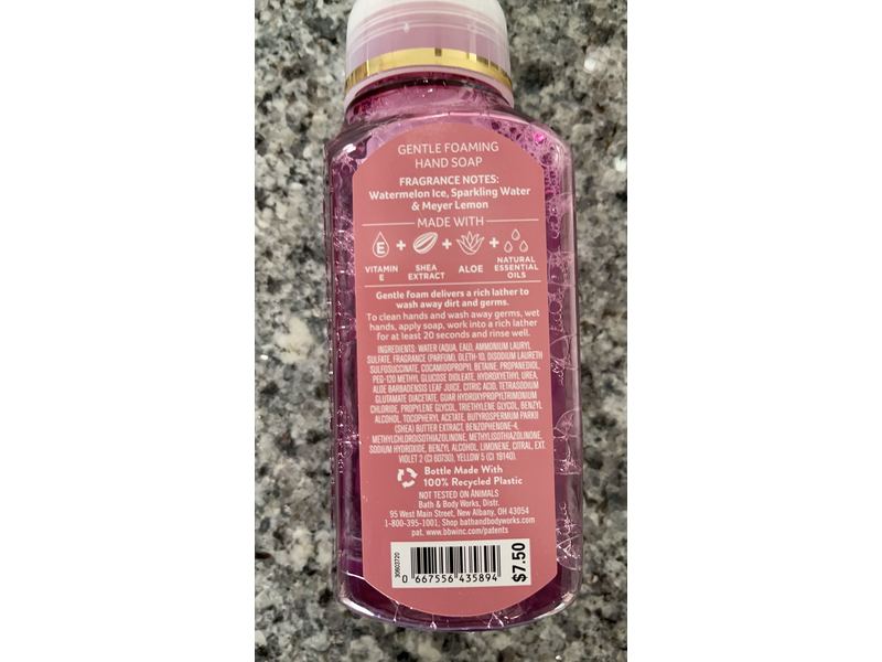 White Barn Gentle Foaming Soap, Watermelon Lemonade, 8.75 fl oz/259 mL