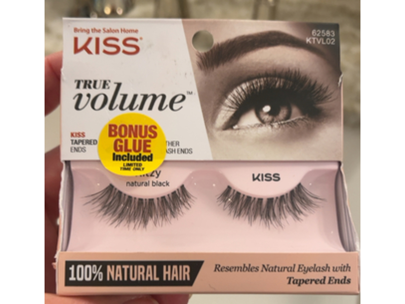 Kiss True Volume Lashes, Ritzy, 0.1 fl oz, Pack Of 2