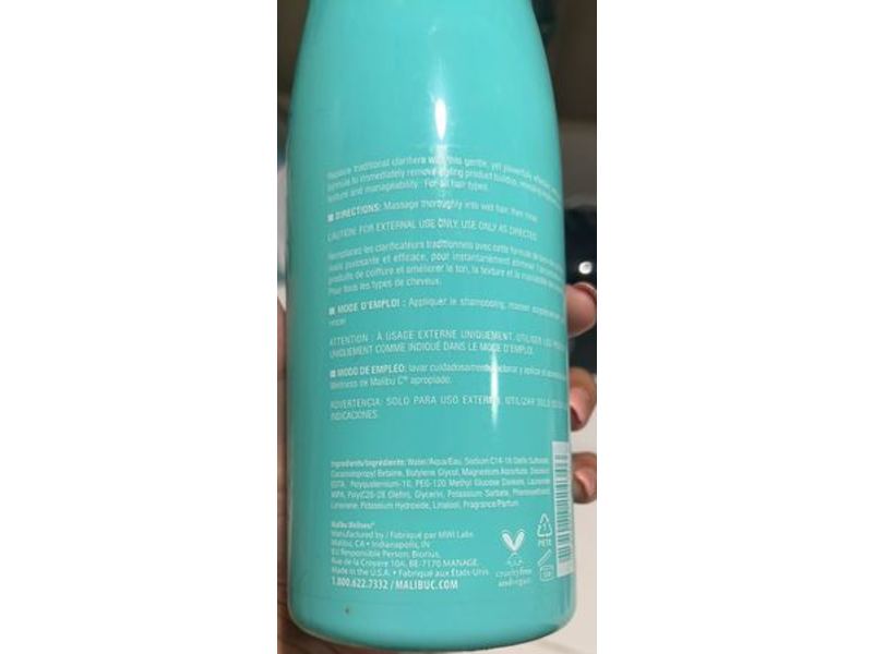 Malibu C Un Do-Goo Shampoo, 33.8 fl oz/1 L