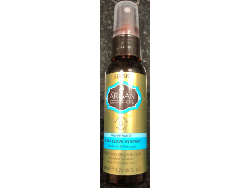 Hask Argan Oil 5-In-1 Leave-In Spray, 1.75 fl oz/52 mL