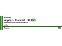 Acyclovir Ointment 5%, 30 g, Glenmark, (Rx) - thumbnail 1