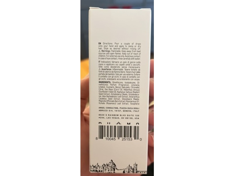 Duomo Hair Oil, 1.69 fl oz/50 mL