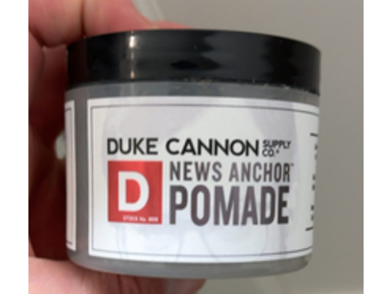 Duke Cannon Supply Co. Strong Hold News Anchor Pomade, 4.6 oz/130 g