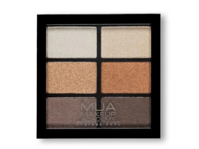 MUA Makeup Academy Eyeshadows Palette, Glamour Golds, 7.8 g