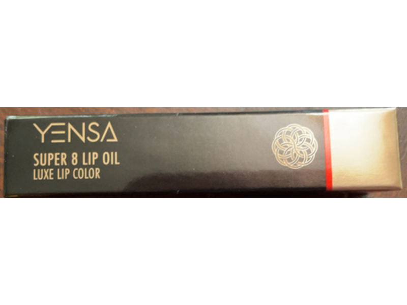 Yensa Super 8 Lip Oil, Power Pink, 22 fl oz/6.8 mL