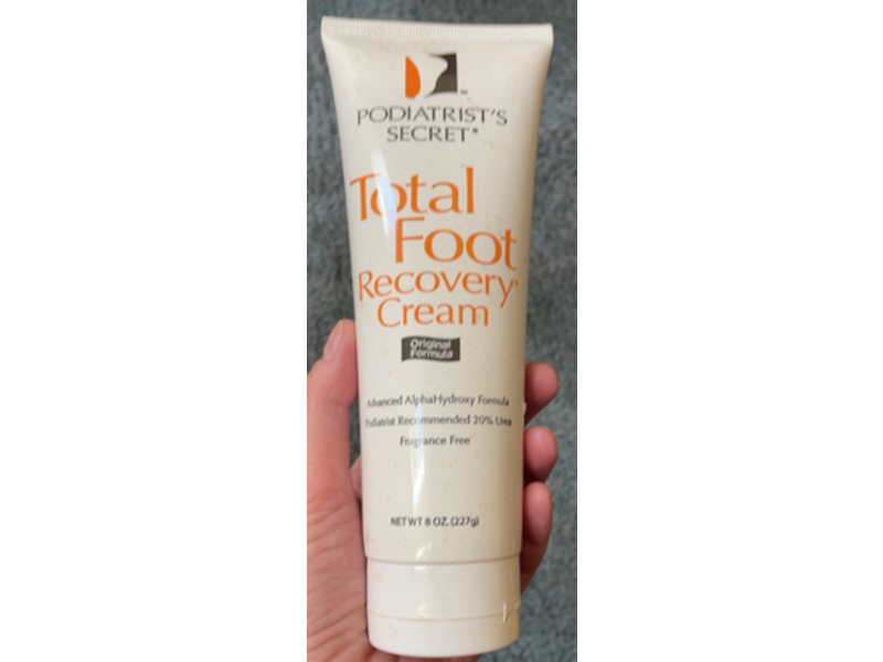 Podiatrist's Secret Total Foot Recovery Cream, 8 oz/227 g