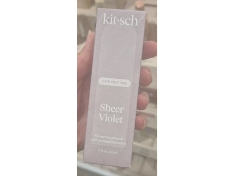 Kitsch Hair Perfume, Sheer Violet, 1.7 fl oz/50 mL