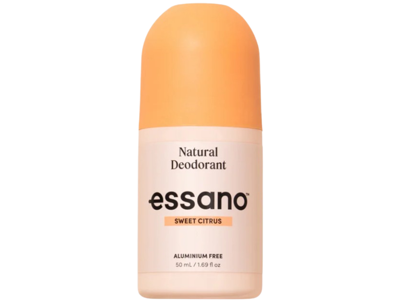 Essano Natural Deodorant, Sweet Citrus, 1.69 fl oz/50 mL