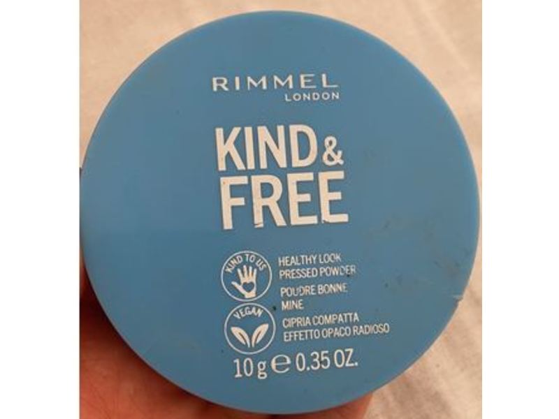 Rimmel London Kind & Free Pressed Powder, Light, 0.35 oz/10 g