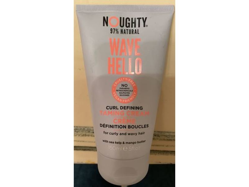 Noughty Wave Hello Taming Cream, Curl Defining, 5 fl oz/150 mL