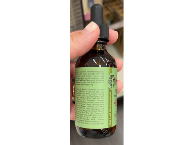 Mielle Scalp & Hair Strengthening Oil, Rosemary Mint, 2 fl oz/59mL