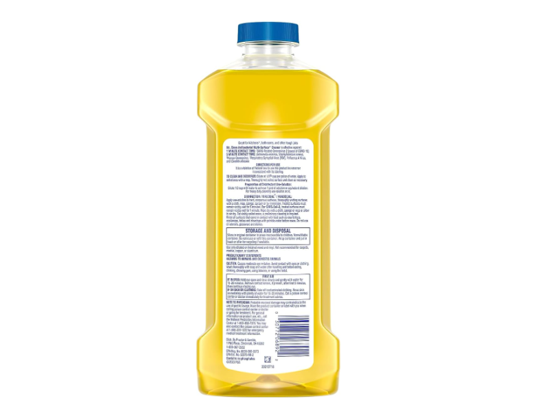 Mr. Clean Multi-Surface Cleaner, Lemon, 23 fl oz/680 mL