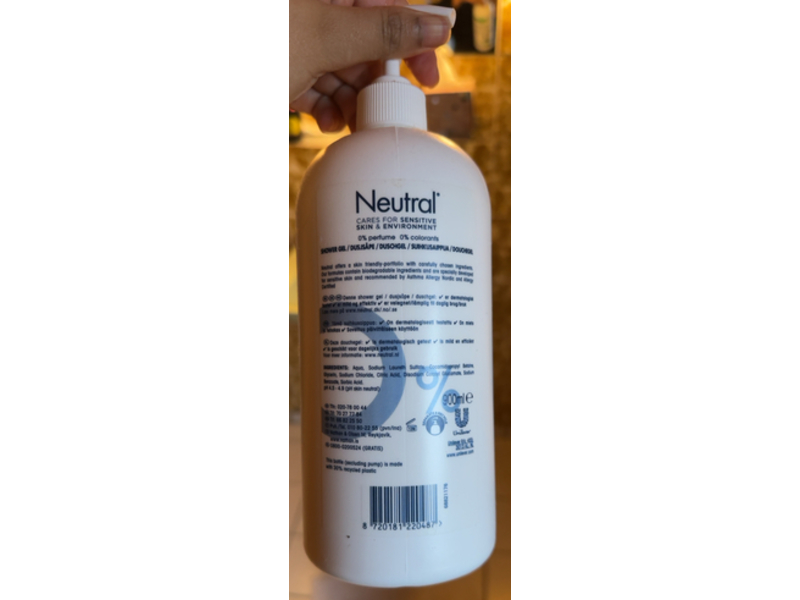 Neutral Shower Gel, 900 mL