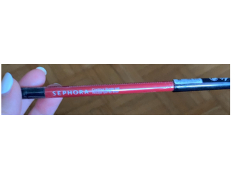 Sephora Retractable Rouge Gel Lip Liner, 12 The Red, 0.0176 oz/0.5 g