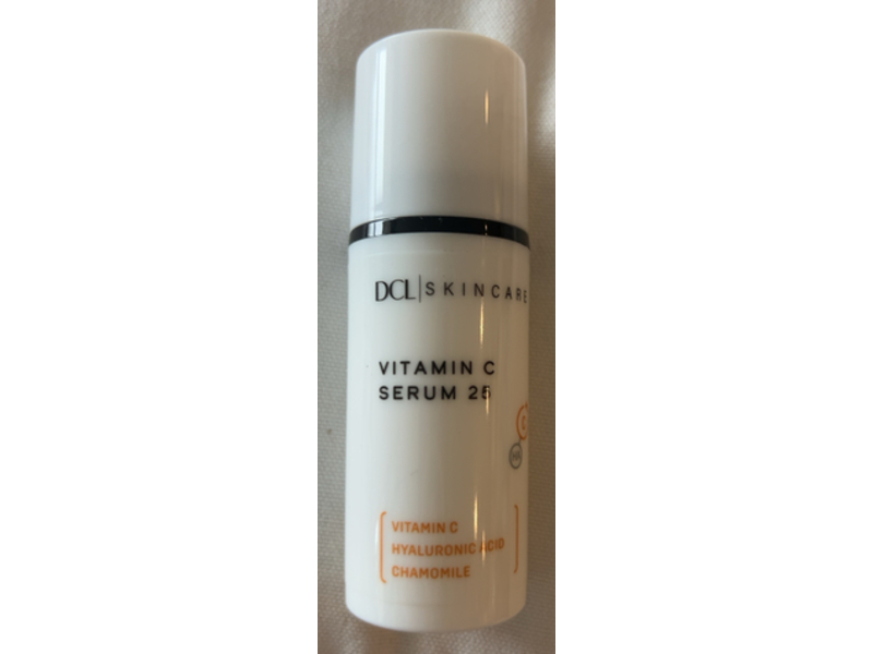 Dcl Skincare Serum 25, Vitamin C + Hyaluronic Acid & Chamomile, 1 fl oz/30 mL