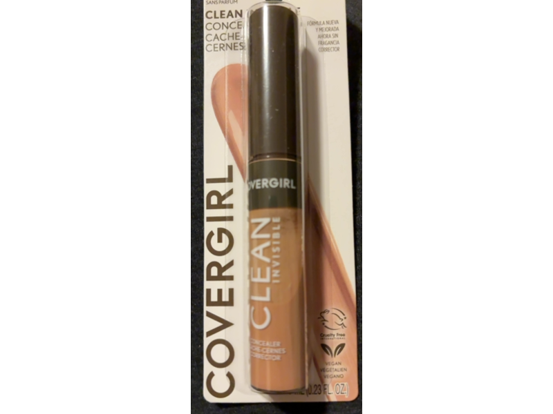 Covergirl Clean Invisible Concealer, 110 Classic Ivory, 0.23 fl oz/7 mL