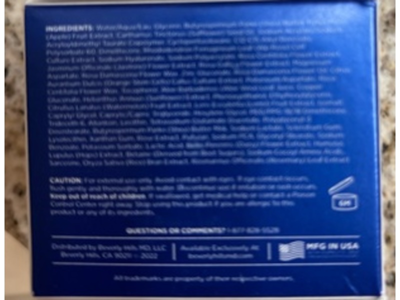 Beverly Hills MD Deep Regenerating Stem Cell Moisturizer, 1.69 fl oz/50 mL