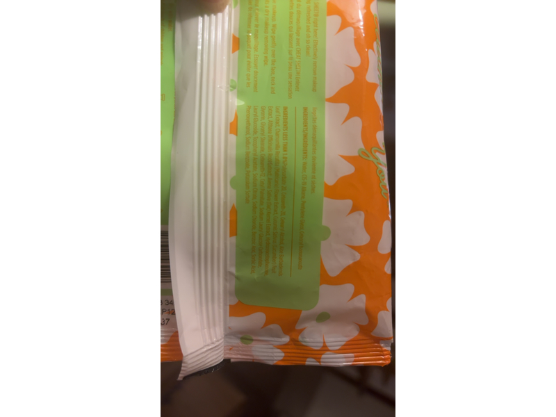 Higher Education Makeup Removing Wipes, Cheat Sheet, 25 Count