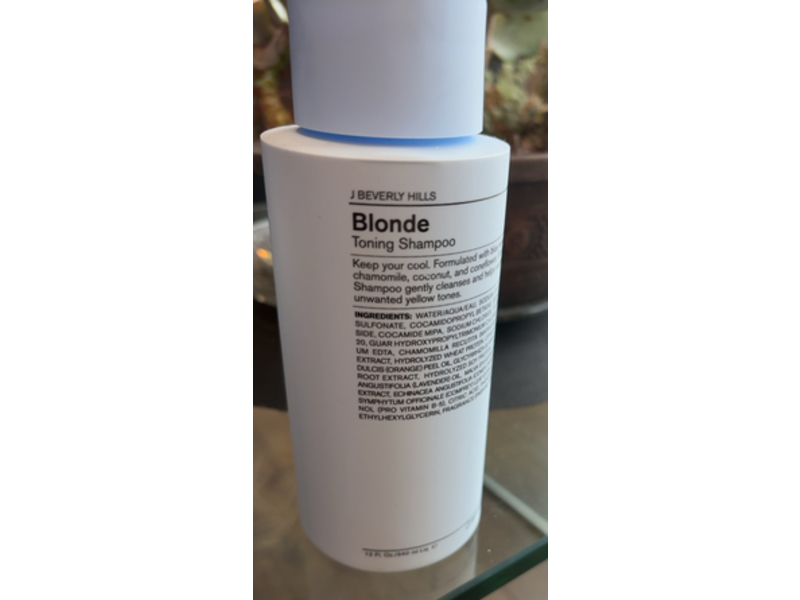 J Beverly Hills Blue Blonde Toning Shampoo, 12 oz