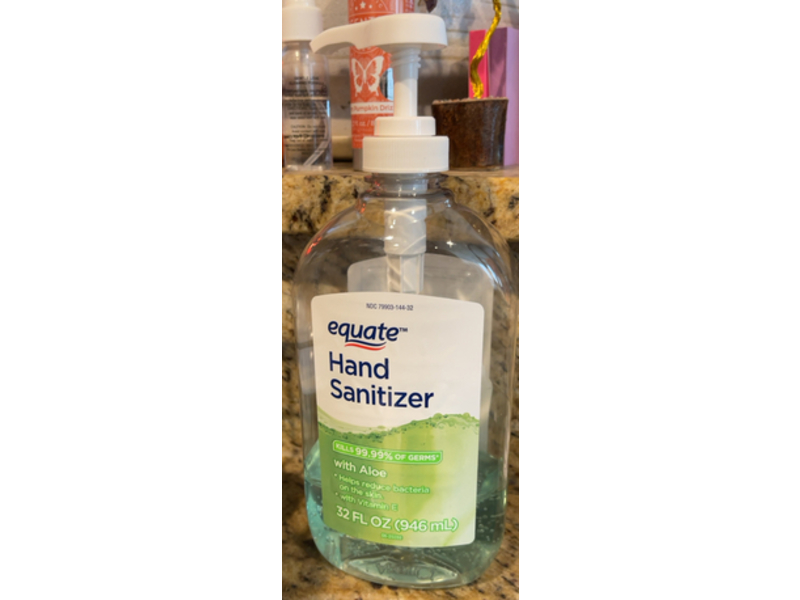 Equate Hand Sanitizer, Aloe, 32 fl oz/946 mL