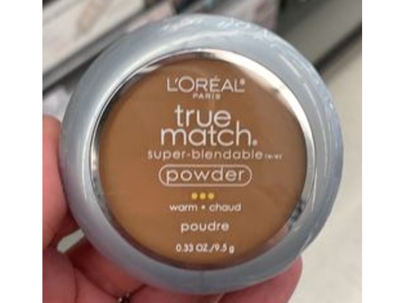 L'Oreal Paris True Match Super - Blendable Powder, W7 Caramel Beige, 0.33 oz/9.5 g