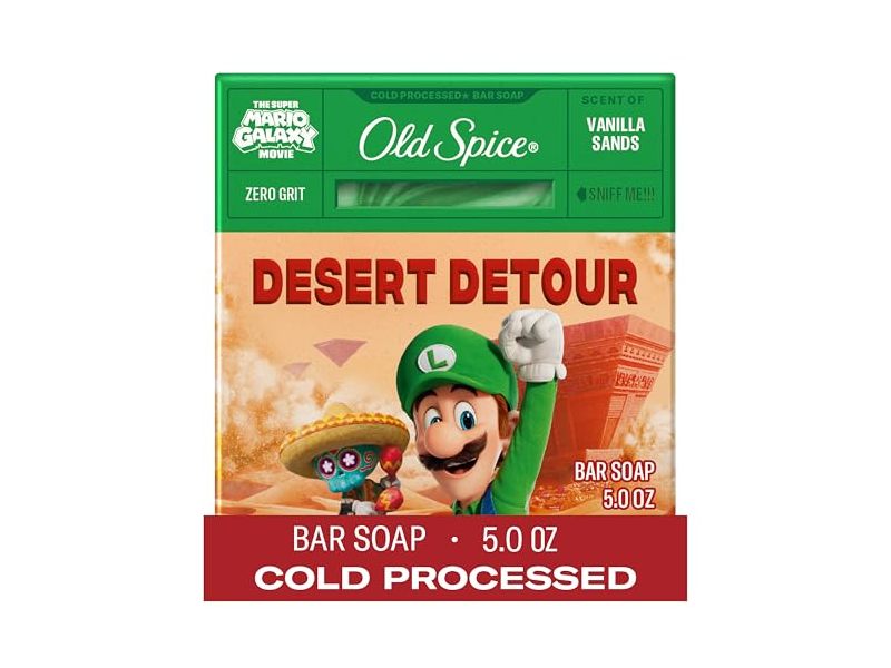 Old Spice Desert Detour Bar Soap, Vanilla Sands, 5 oz/141 g