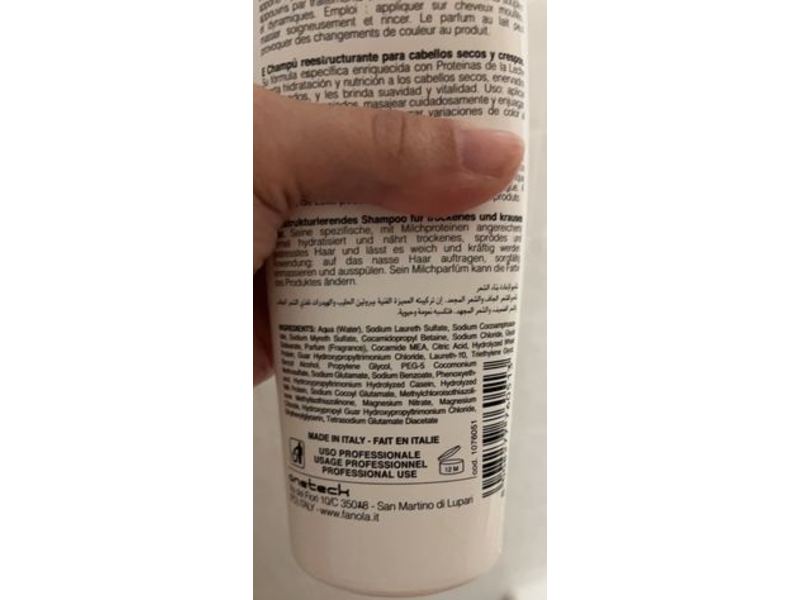 Fanola Nourishing Restructuring Shampoo, 350 mL