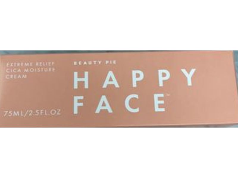 Beauty Pie Happy Face Extreme Relief Cica Moisture Cream, 2.5 fl oz/75 mL