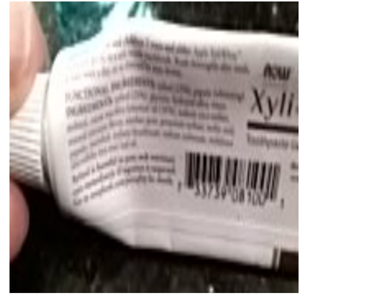 Now XyliWhite Coconut Oil Toothpaste Gel, Mint, 1 oz/28 g