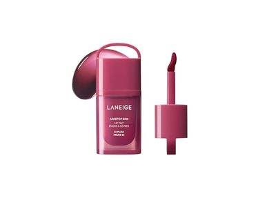 Laneige JuicePop Box Lip Tint, DJ Plum, 0.15 fl oz/4.5 g