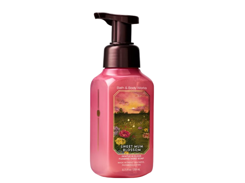 Bath & Body Works Gentle & Clean Foaming Hand Soap, Sweet Mum Blossom, 8.75 fl oz/259 mL